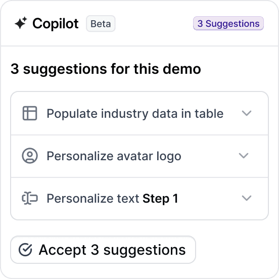 Copilot Suggestions